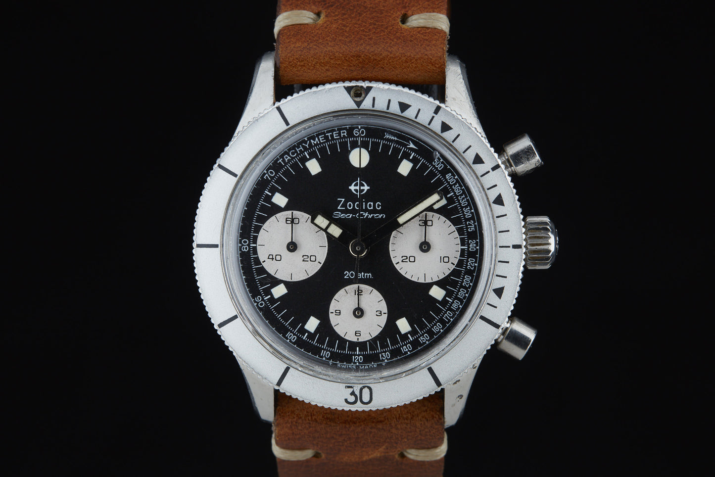 Zodiac Sea-Chron Box and Papers