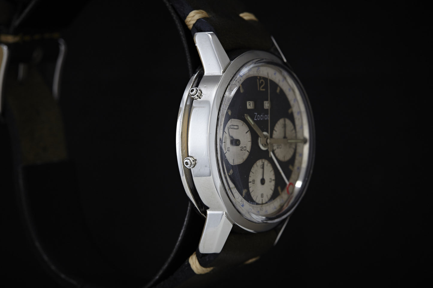Zodiac Triple Calendar Chronograph
