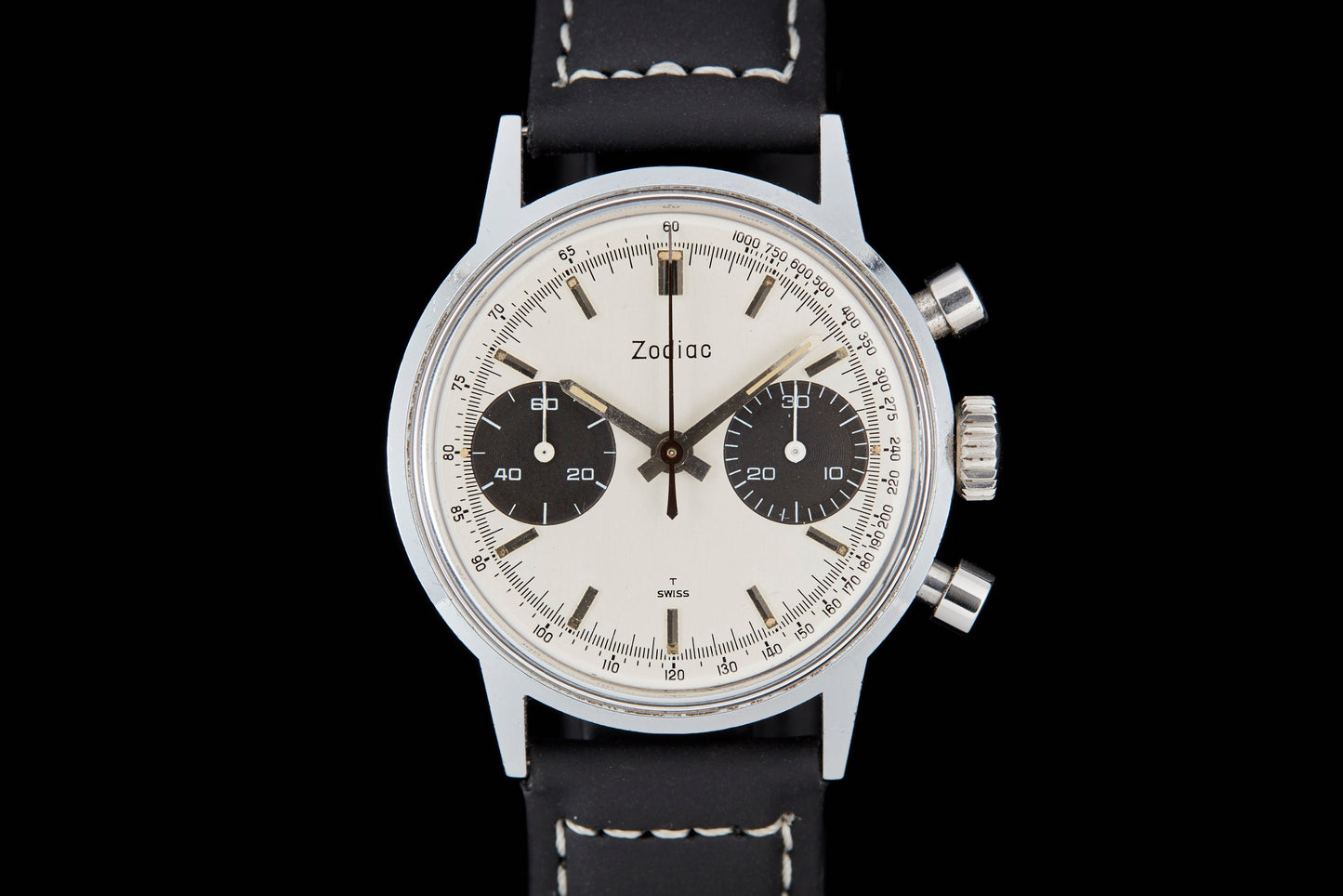 Zodiac Two-Register 'Panda' Chronograph