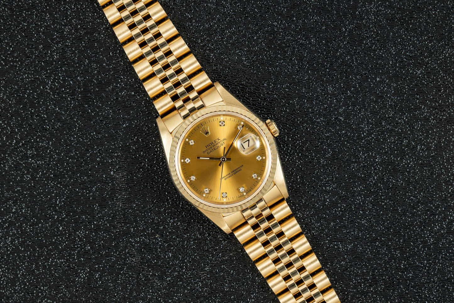 Rolex Datejust 18k Diamond Dial
