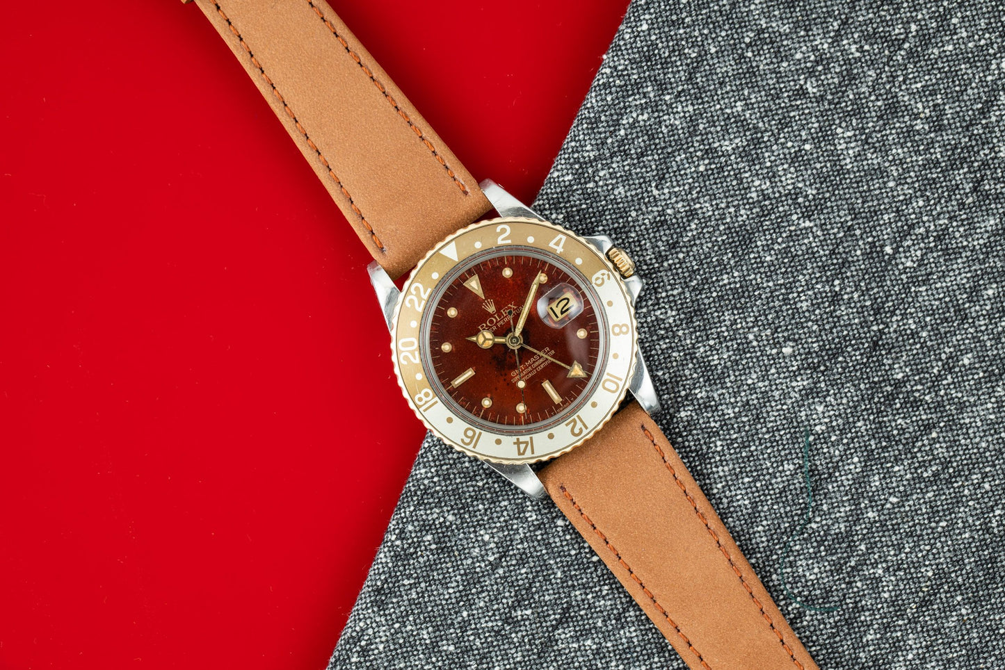 Rolex GMT-Master Two-Tone Quickset 'Tiger's Eye'