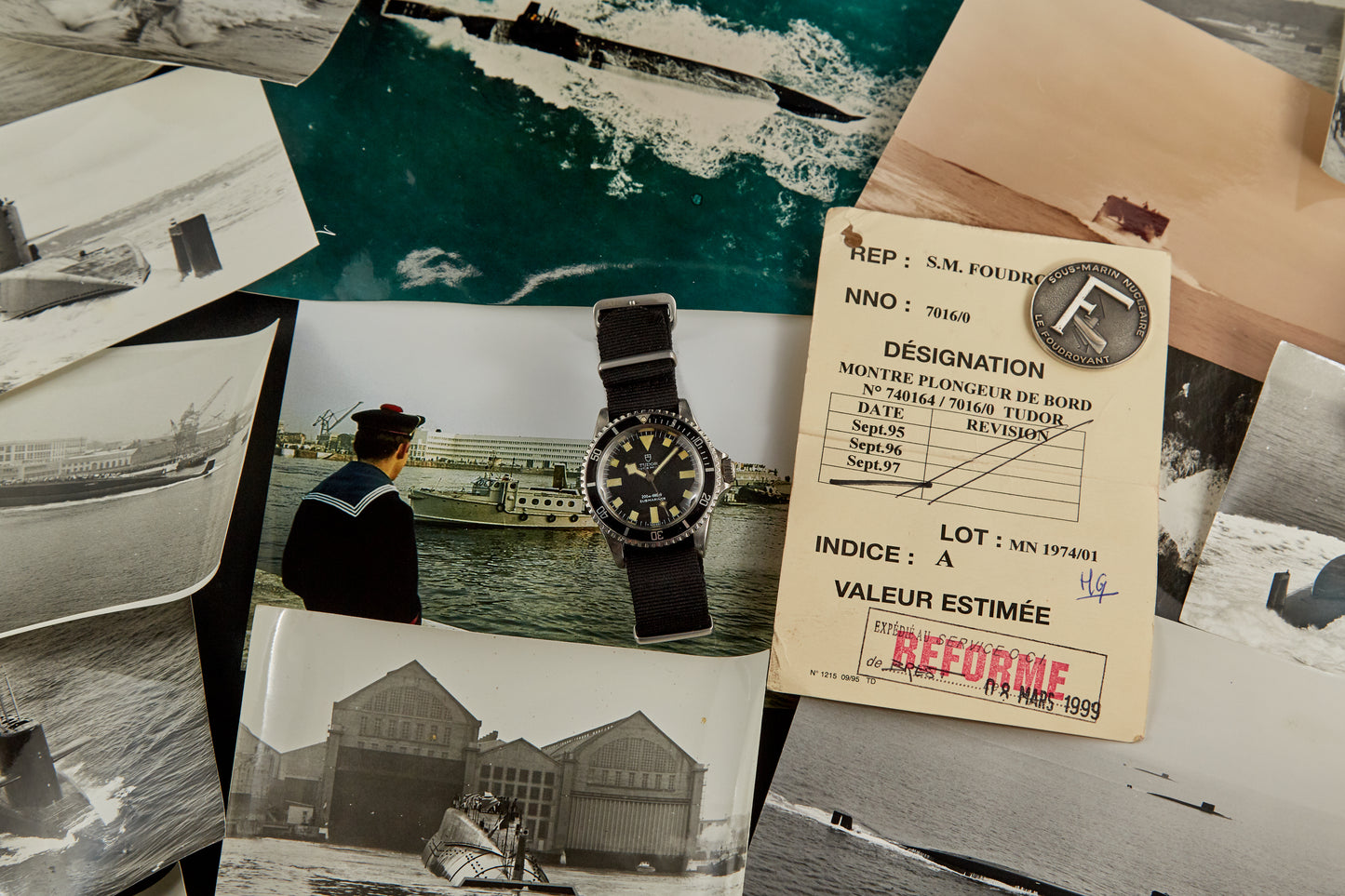 Tudor Submariner Marine Nationale