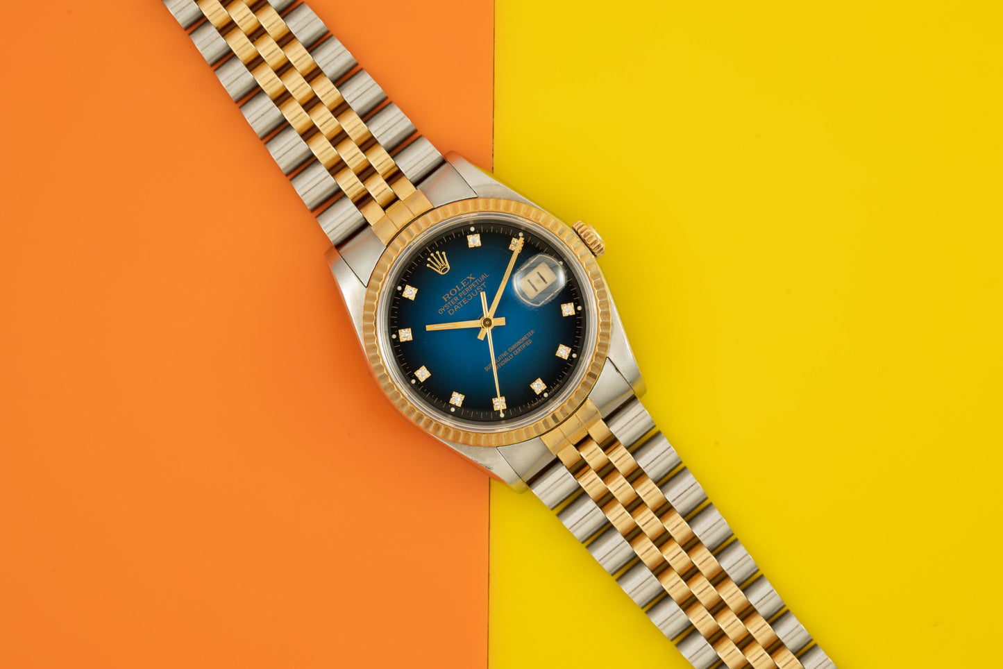 Rolex Datejust Two-Tone Diamond Vignette Dial