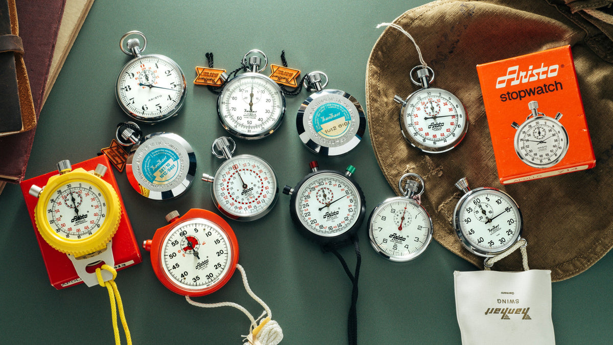 A Treasure Trove of Vintage Stopwatches