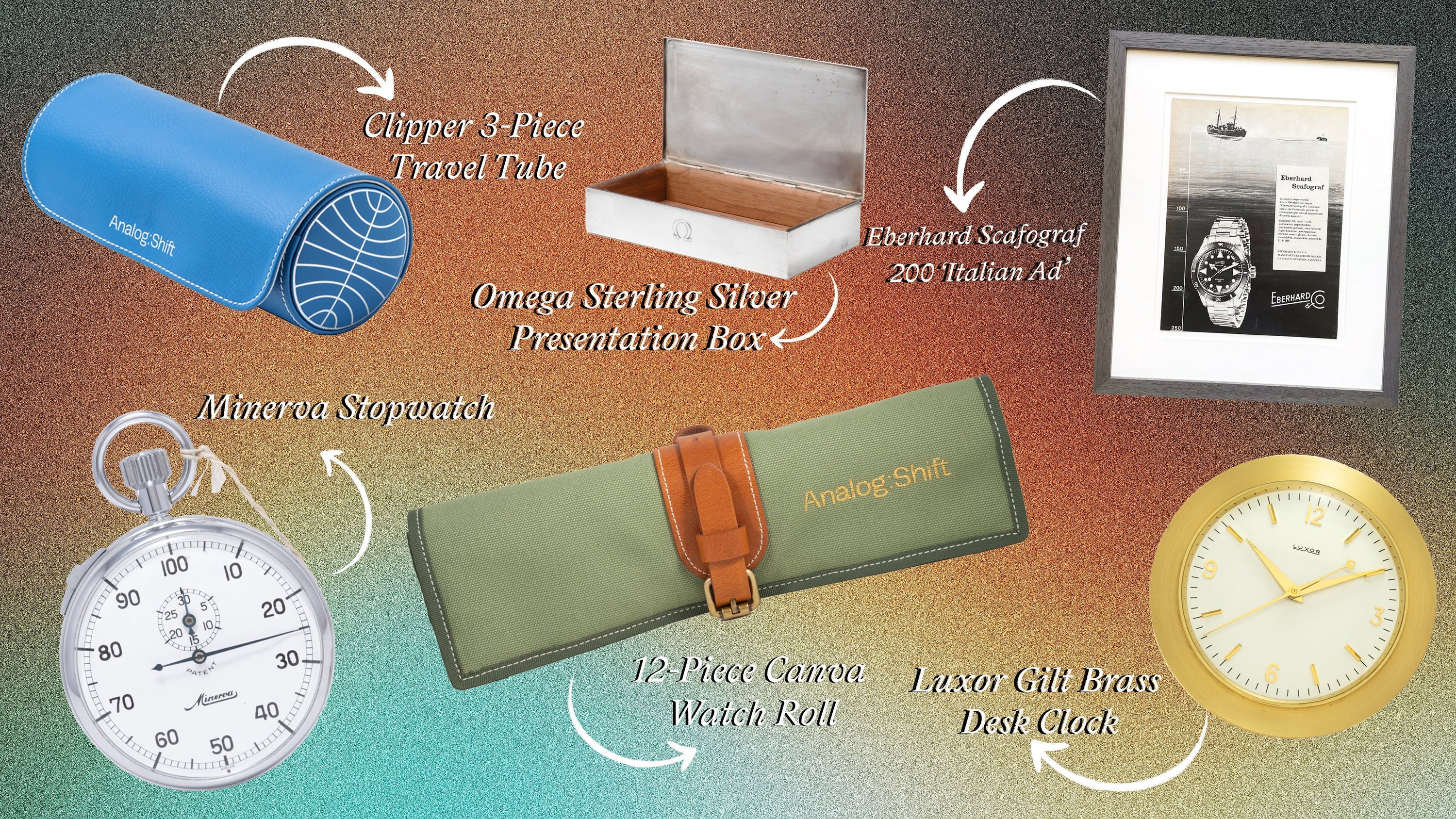 Beyond the Wrist: Accessories, Ephemera, Collector’s Objects at Analog:Shift