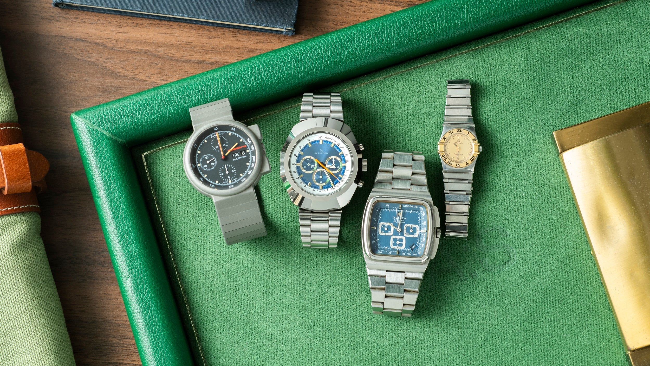 Oddball Case Shapes and Quirky Chronographs