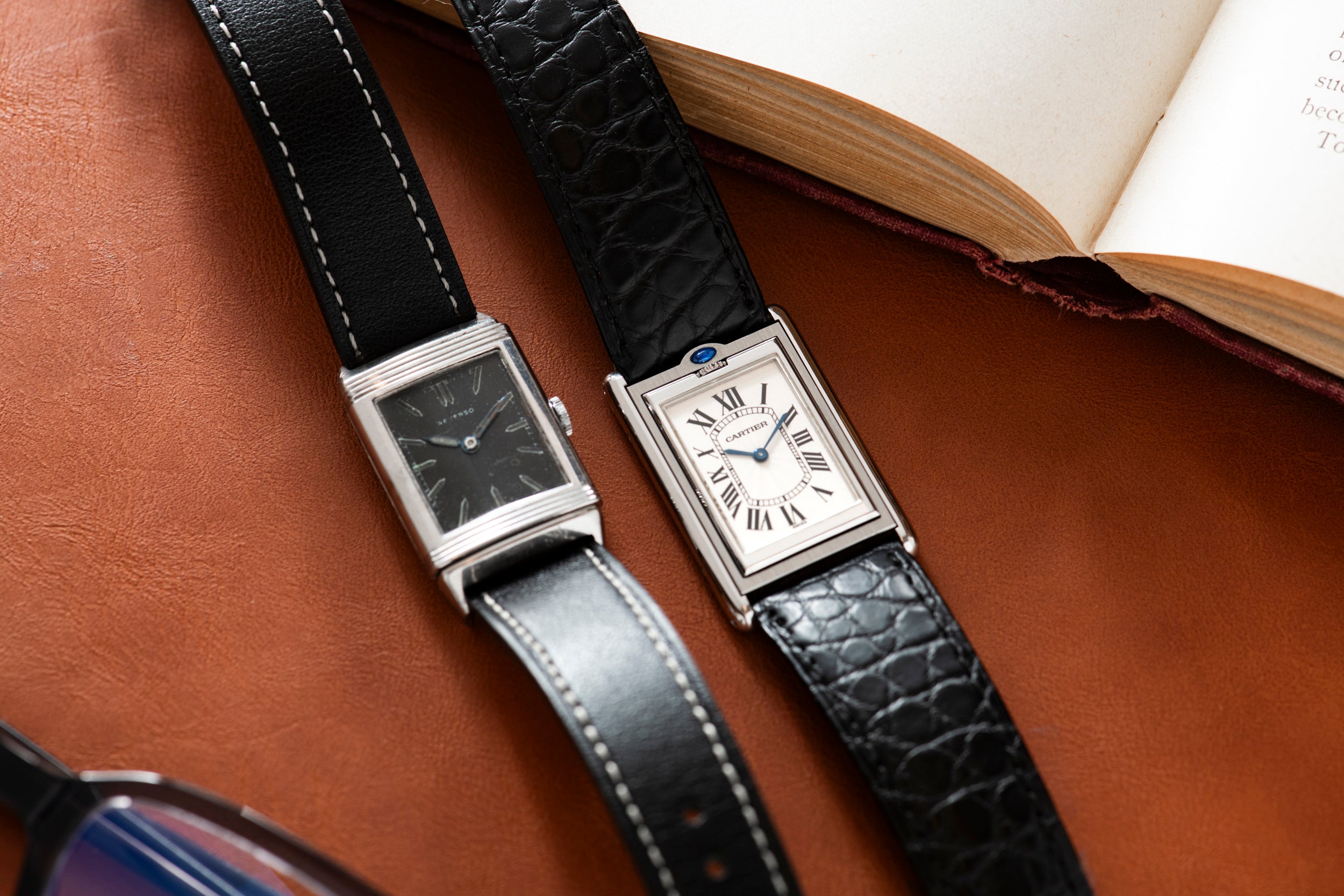 The Jaeger-LeCoultre Reverso vs. the Cartier Basculante