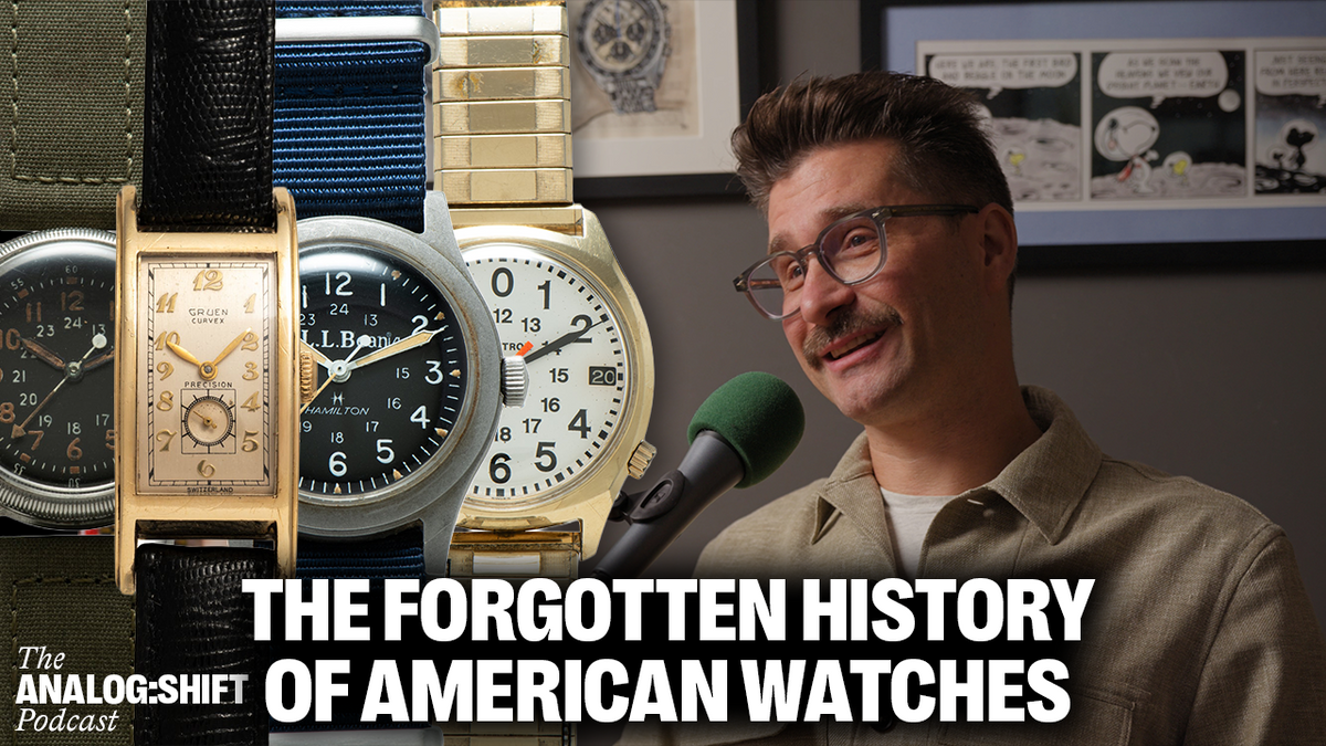 The Analog:Shift Podcast, Ep. 2 | The Forgotten History and Importance of American Watchmaking