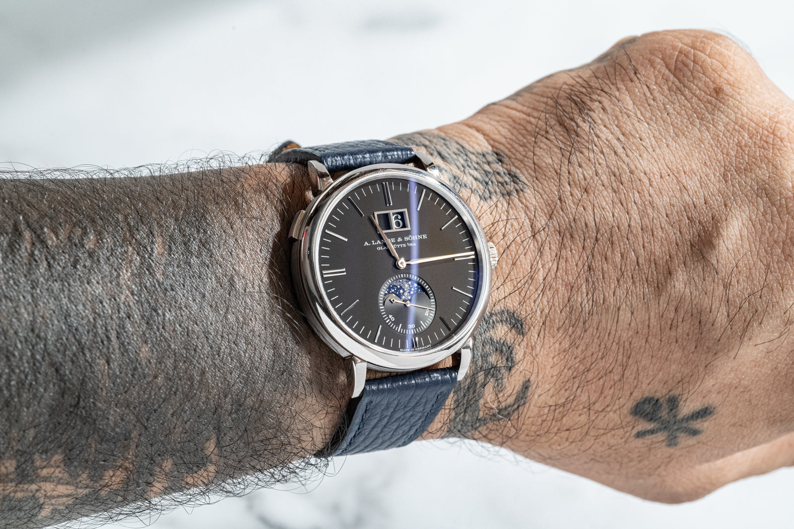 Byrd Blue Cervo Strap