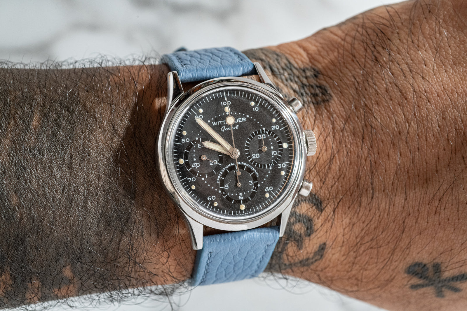 Amelia Blue Cervo Strap