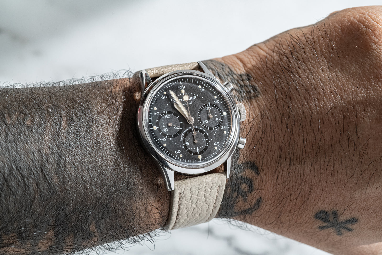 Lawrence Beige Cervo Strap