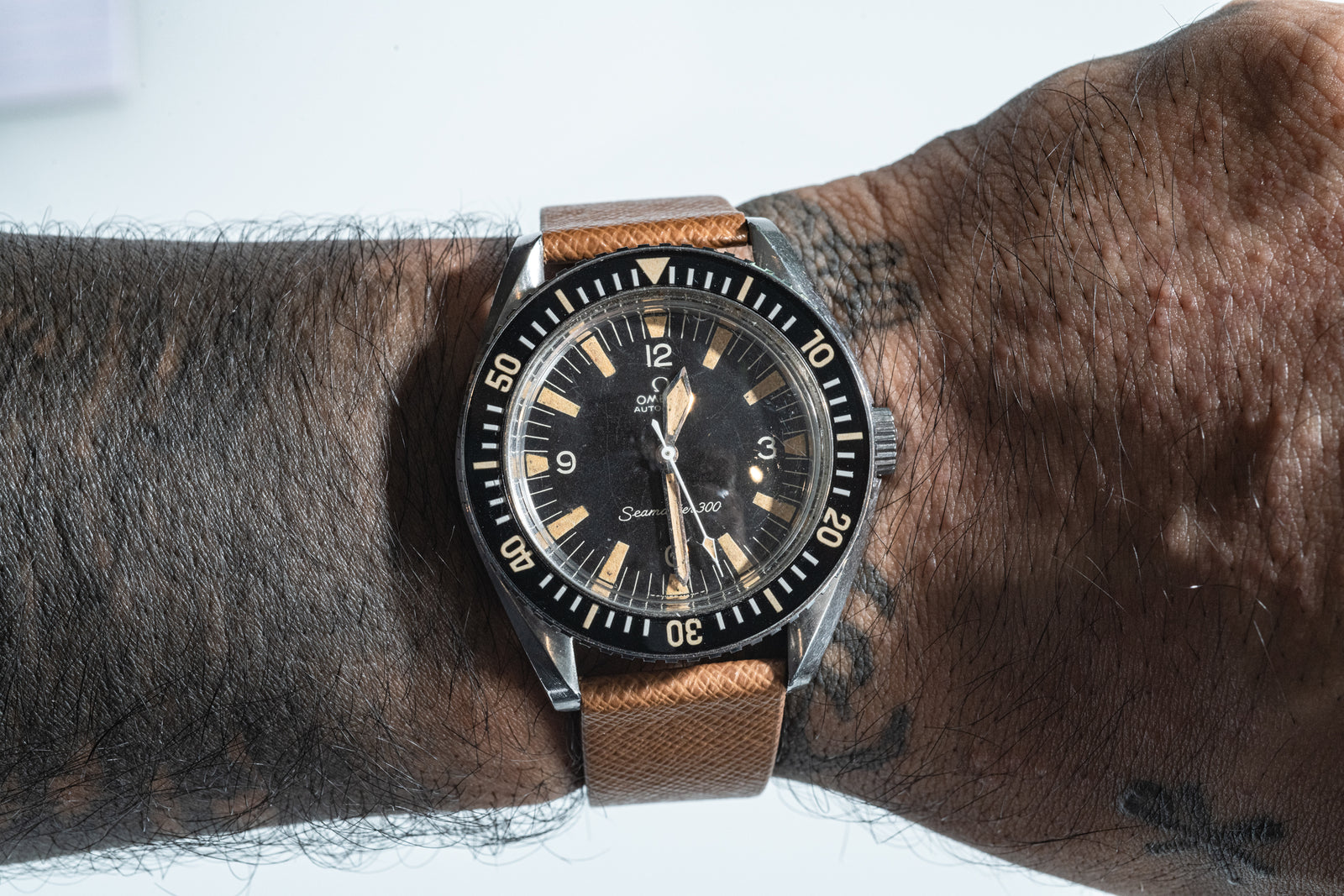 Hudson Brown II Saffiano Strap