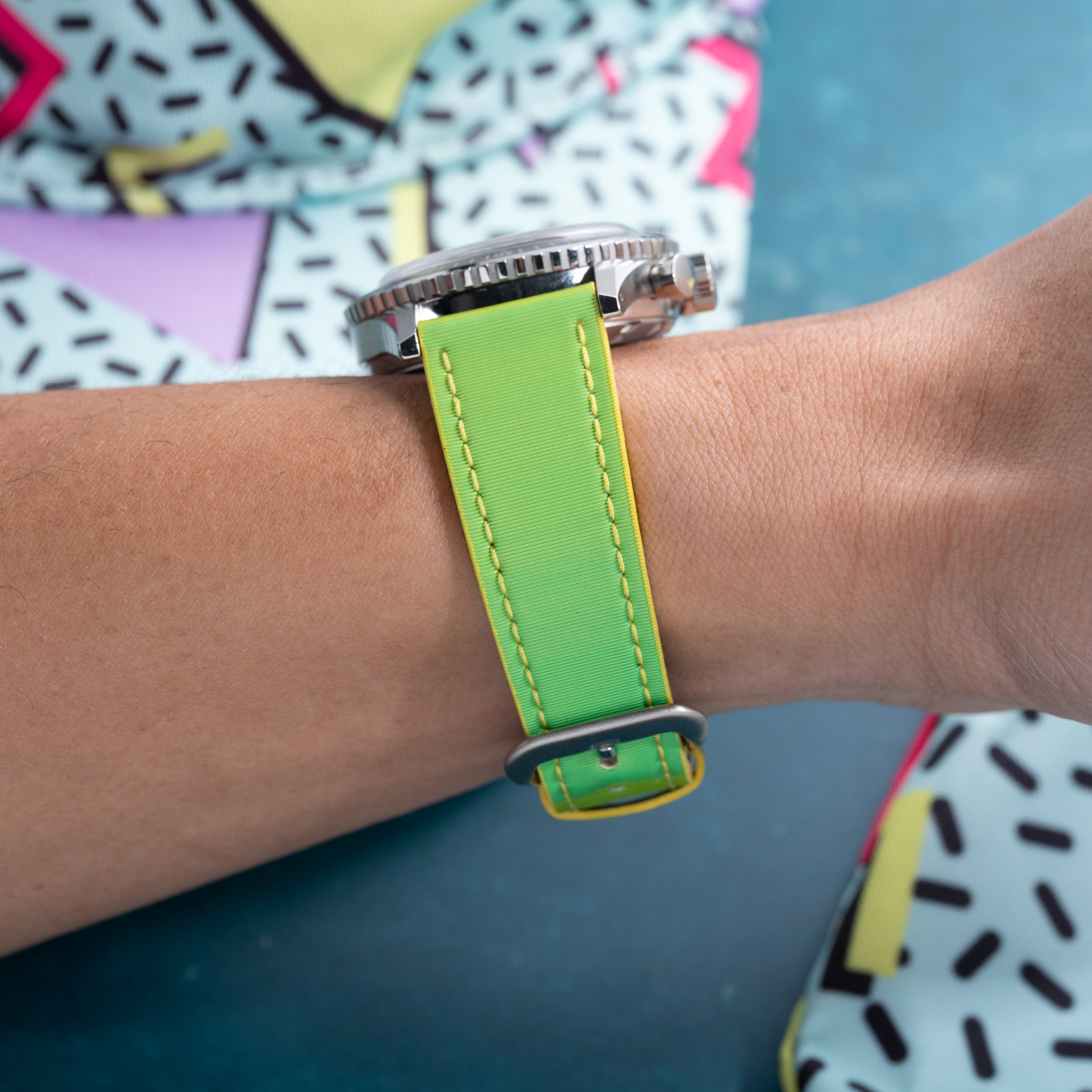 Lizard Green Matrix Strap