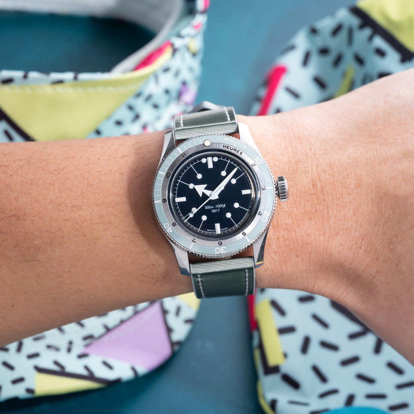 Radium Green Matrix Strap