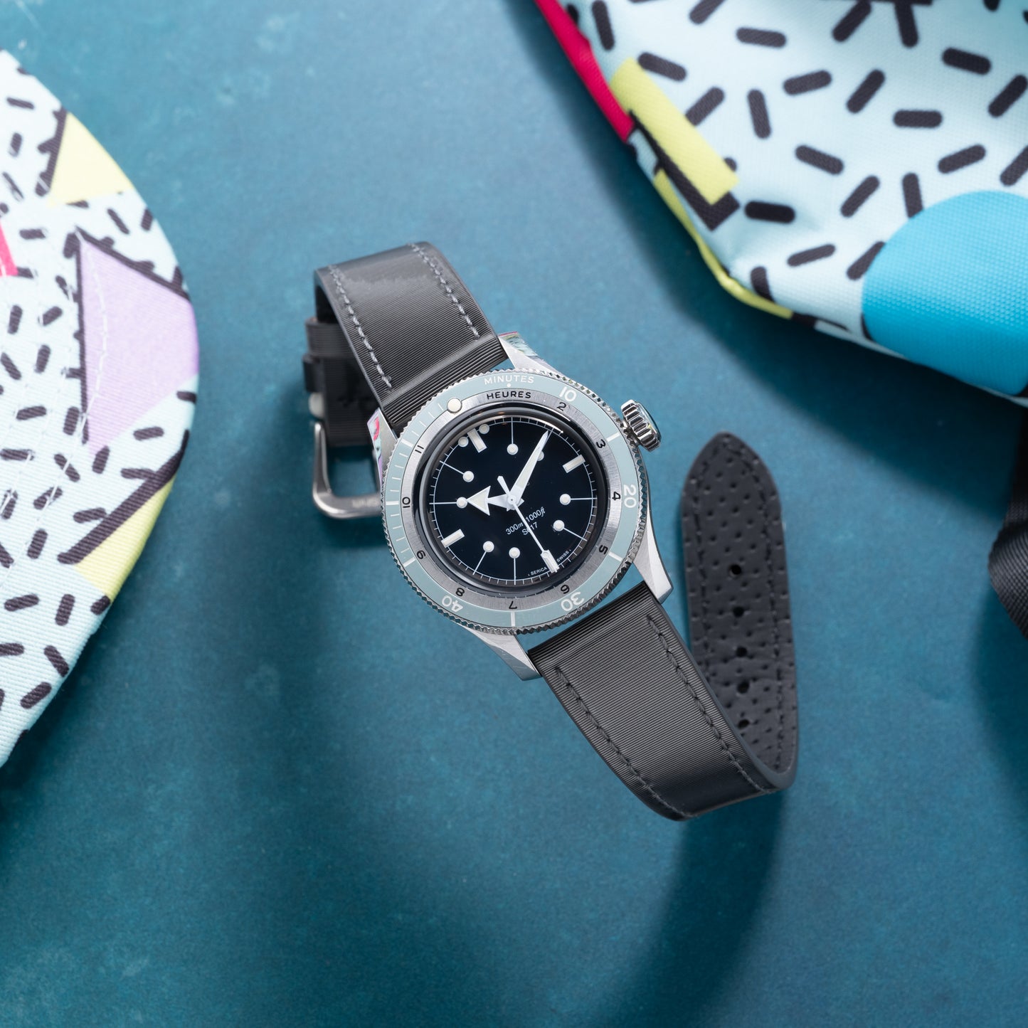 Quantium Silver Matrix Strap