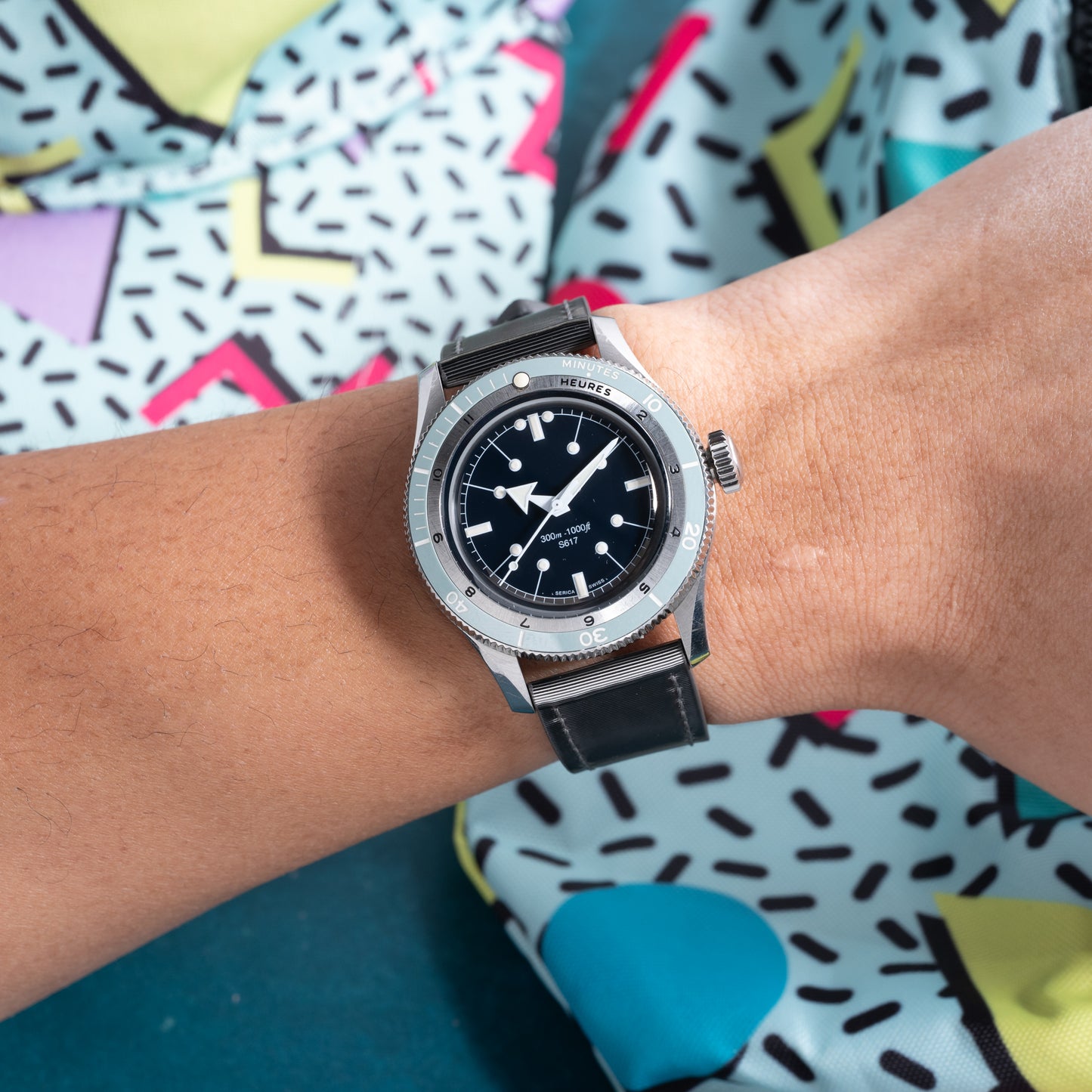 Quantium Silver Matrix Strap