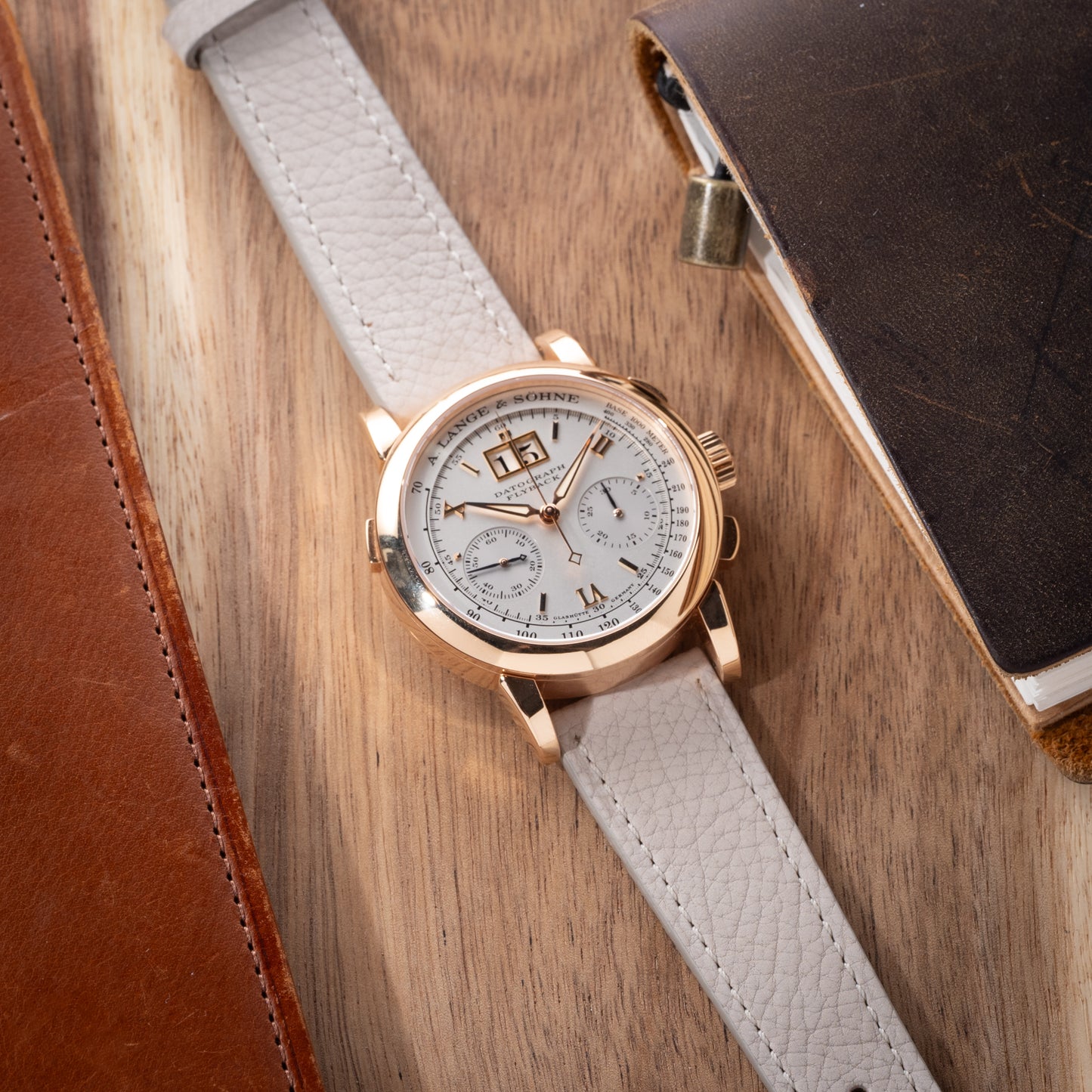 Rover White Matte Calf Strap