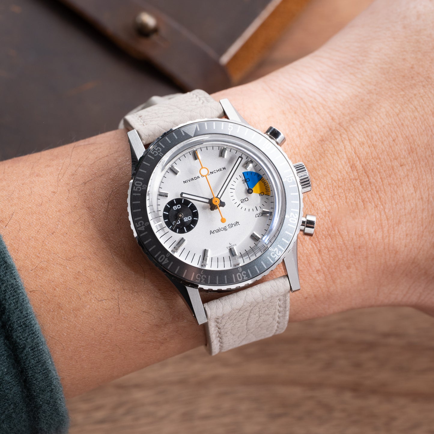 Rover White Matte Calf Strap