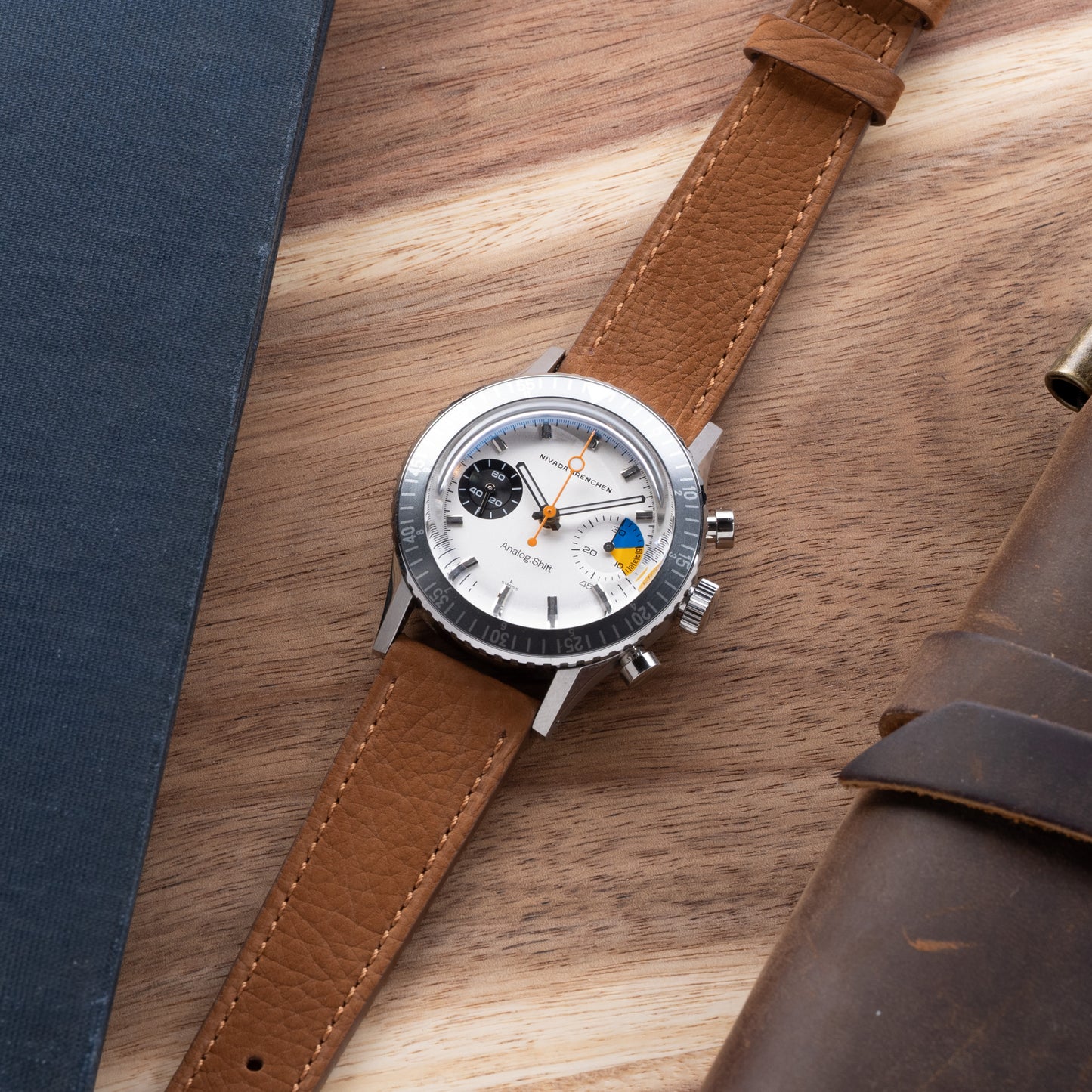 Pagoda Brown Matte Calf Strap