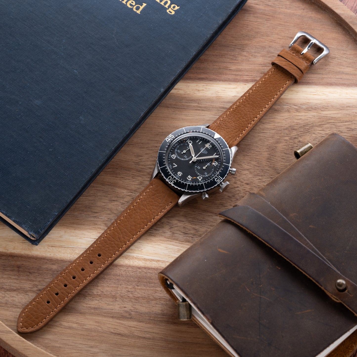 Pagoda Brown Matte Calf Strap