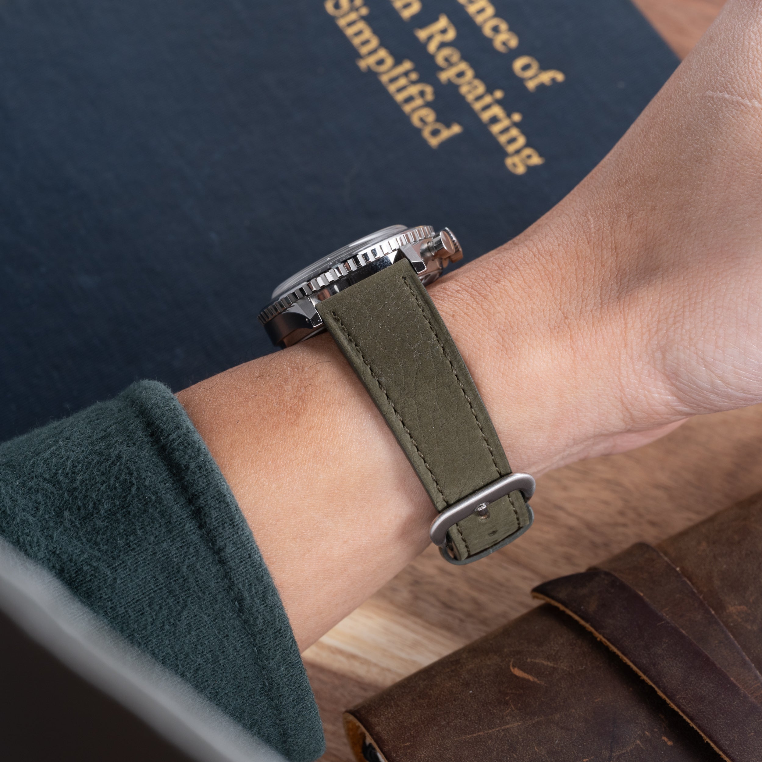 Willys Green Matte Calf Strap