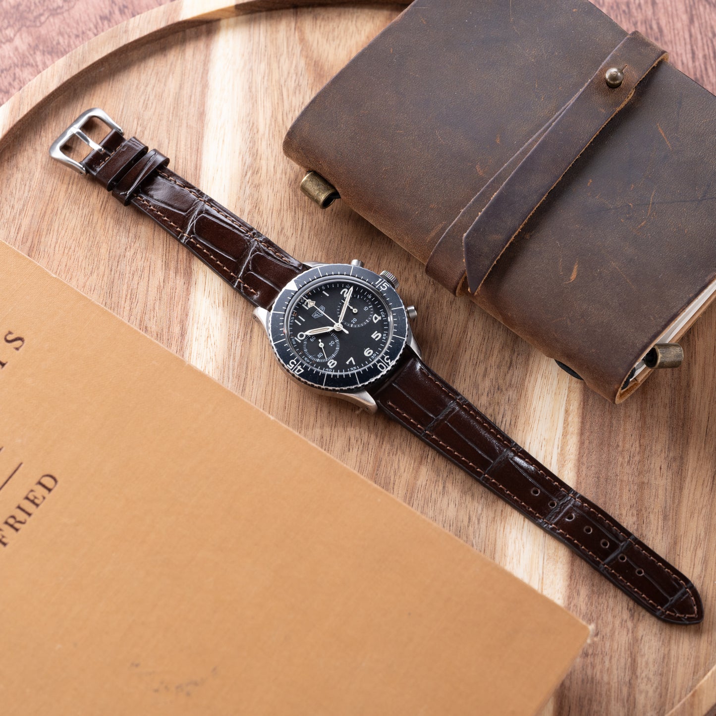 Corniche Brown Executive Strap