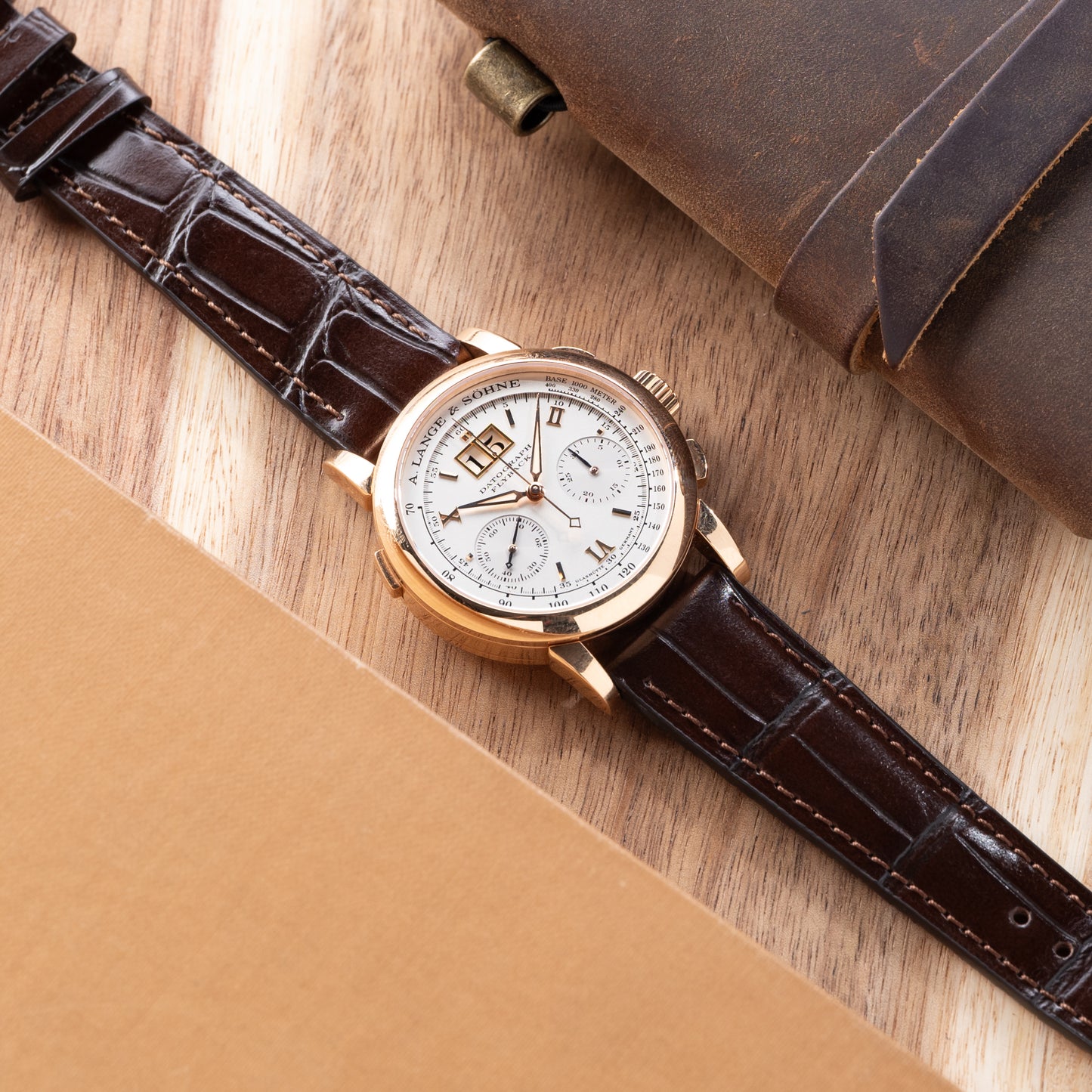 Corniche Brown Executive Strap