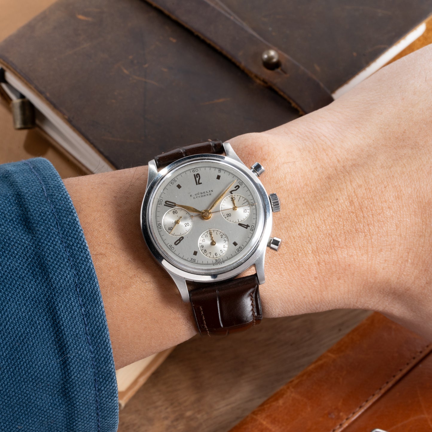 Corniche Brown Executive Strap