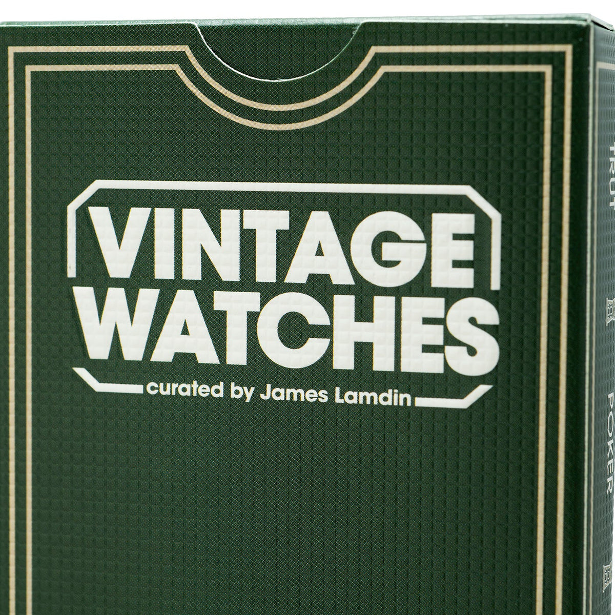 Éditions de la Tour × Analog:Shift - Vintage Watches Playing Cards