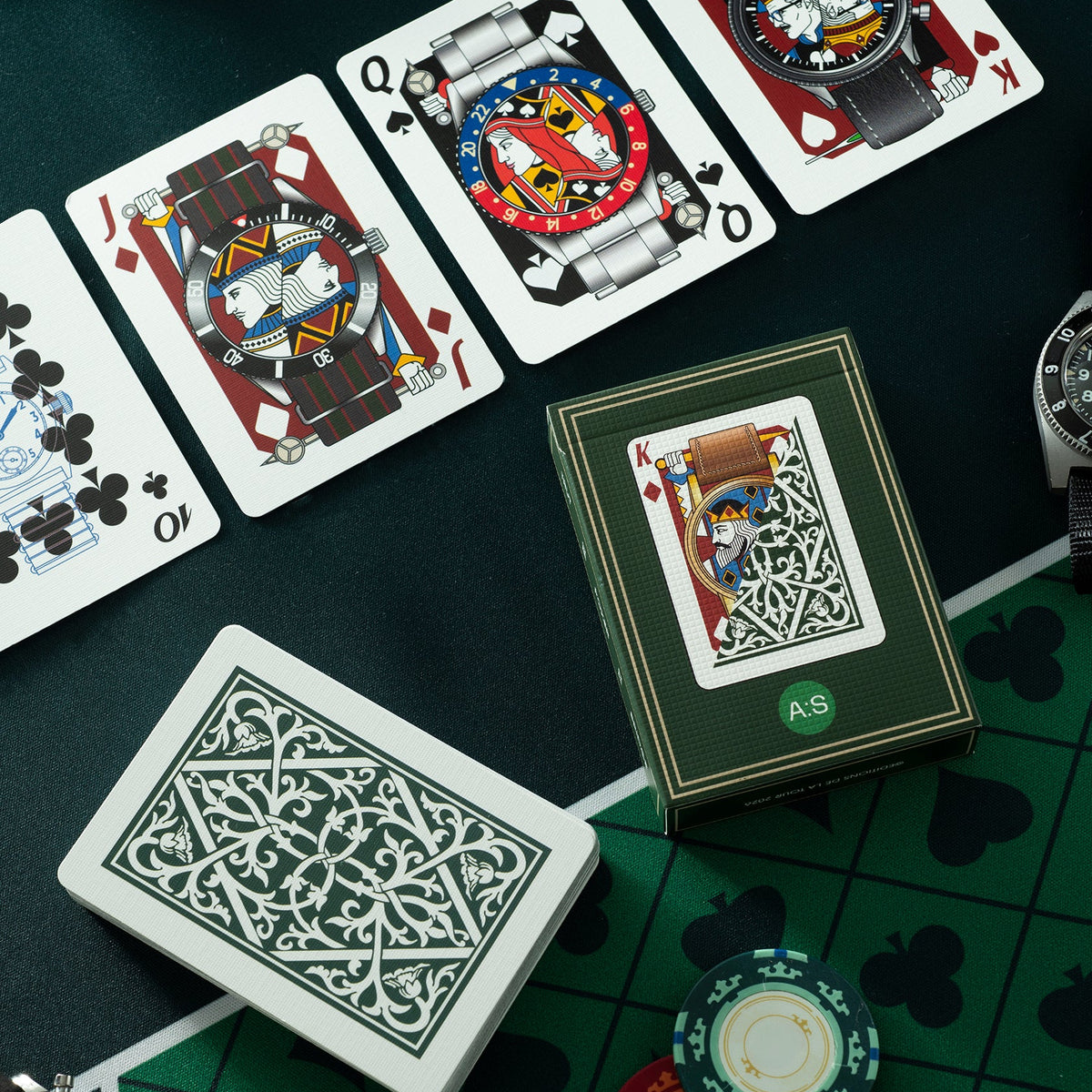 Éditions de la Tour × Analog:Shift - Vintage Watches Playing Cards