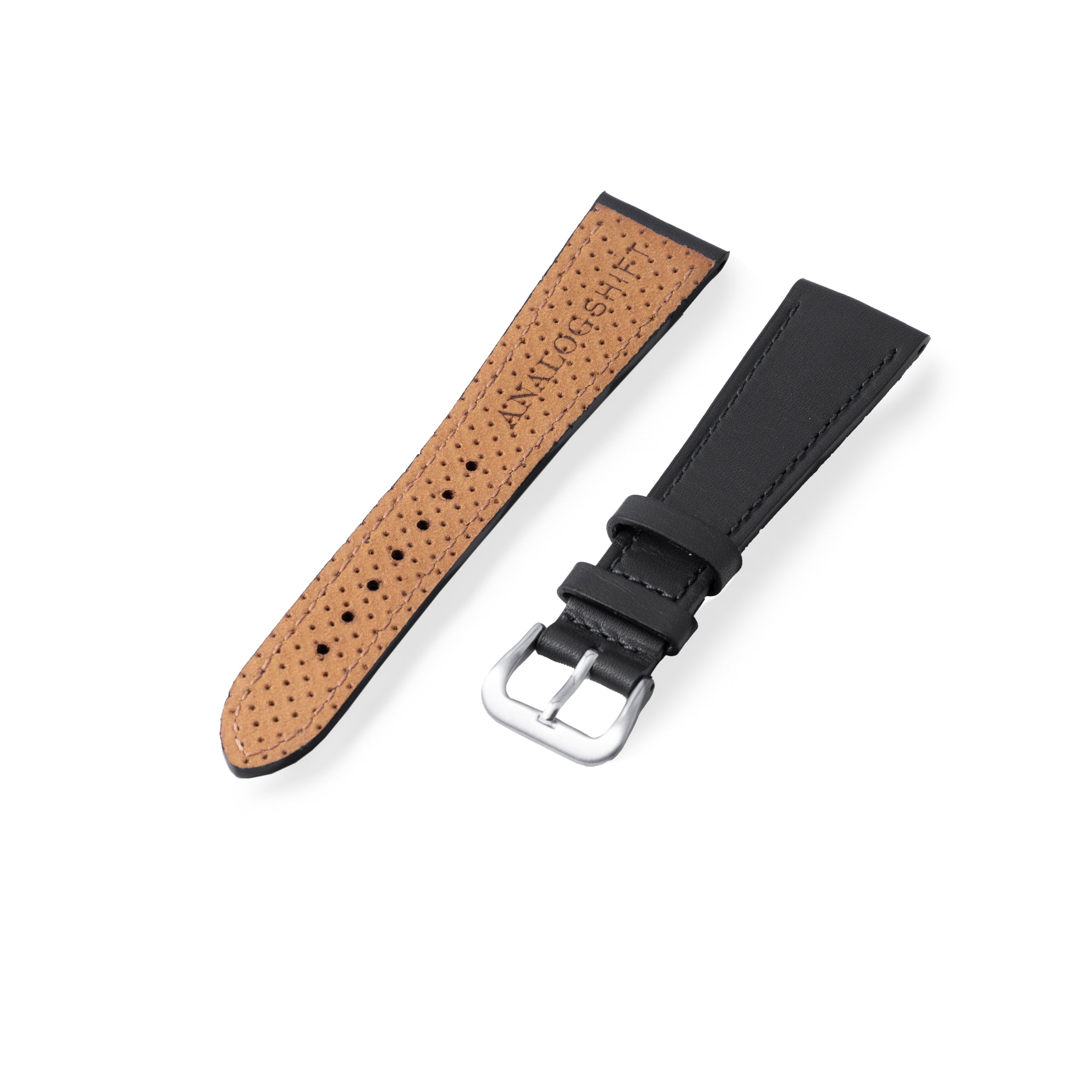 Andretti Black Distressed Strap – Analog:Shift