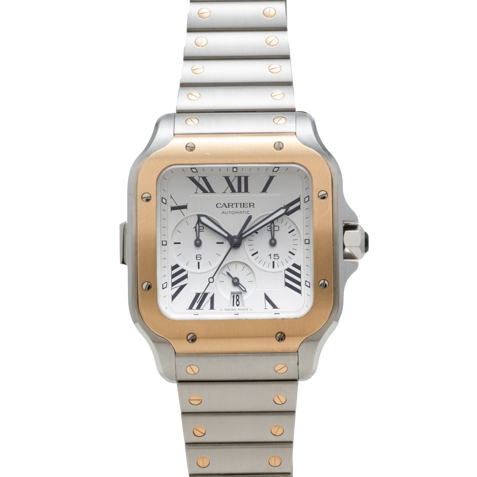Cartier Santos De Cartier Chronograph