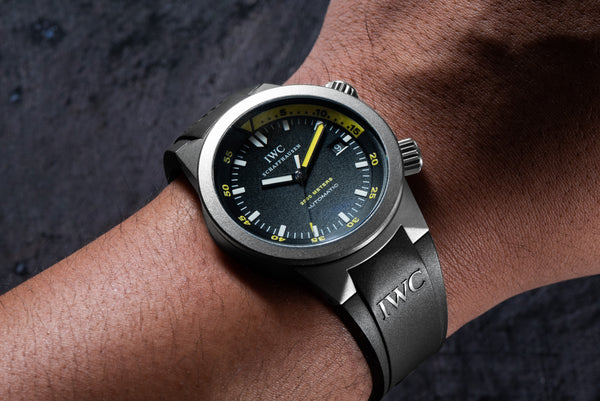 IWC Aquatimer Automatic watch on bracelet Luxury watch Model Ref IW329002 -  YouTube