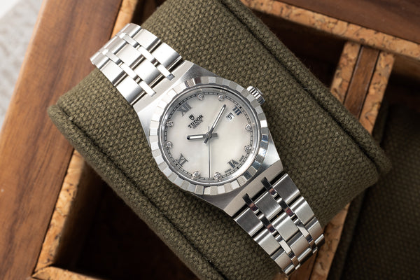 Tudor Royal 'Mother Of Pearl' Diamond Dial – Analog:Shift