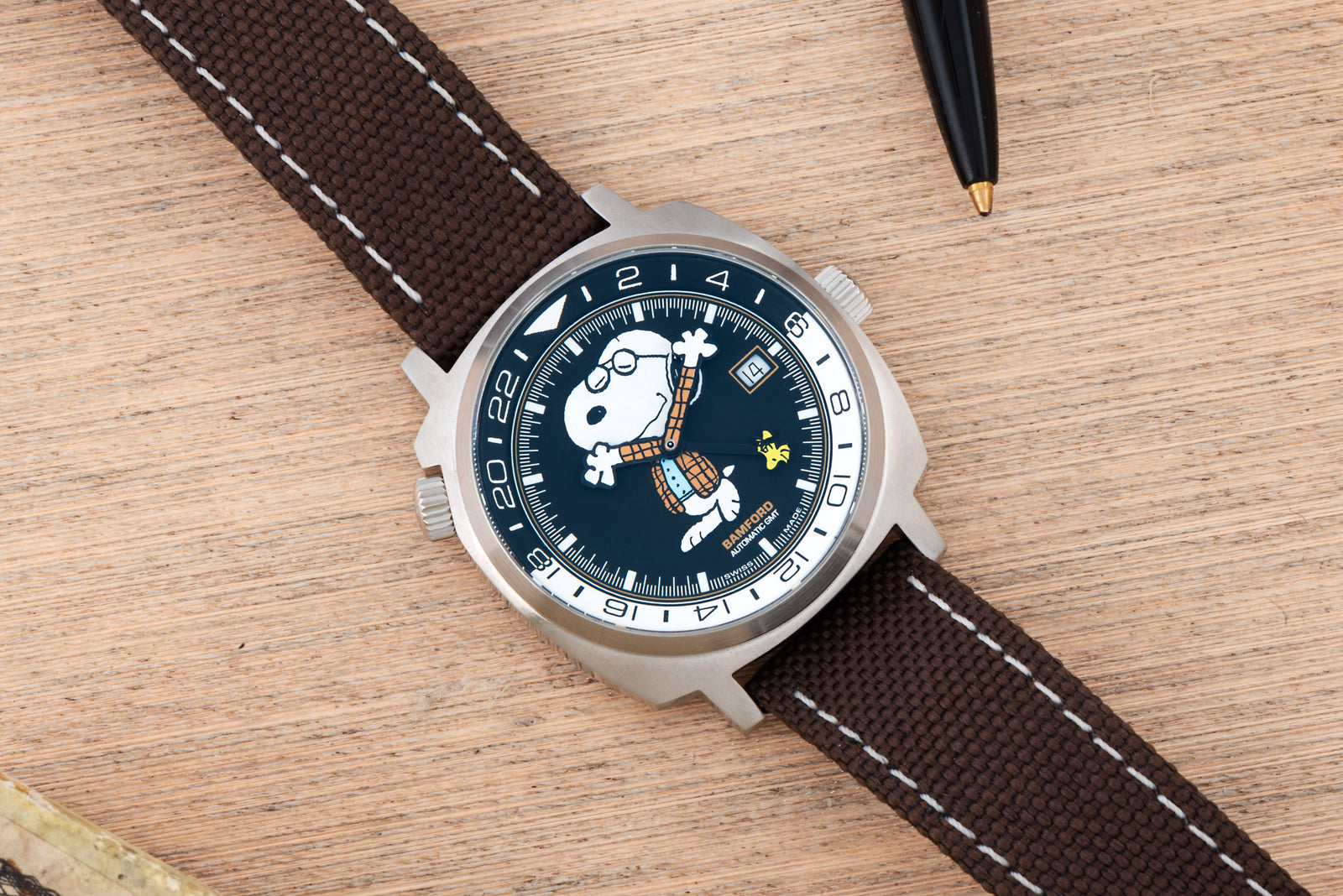 Bamford Peanuts "Joe Preppy" GMT Limited Edition for HODINKEE