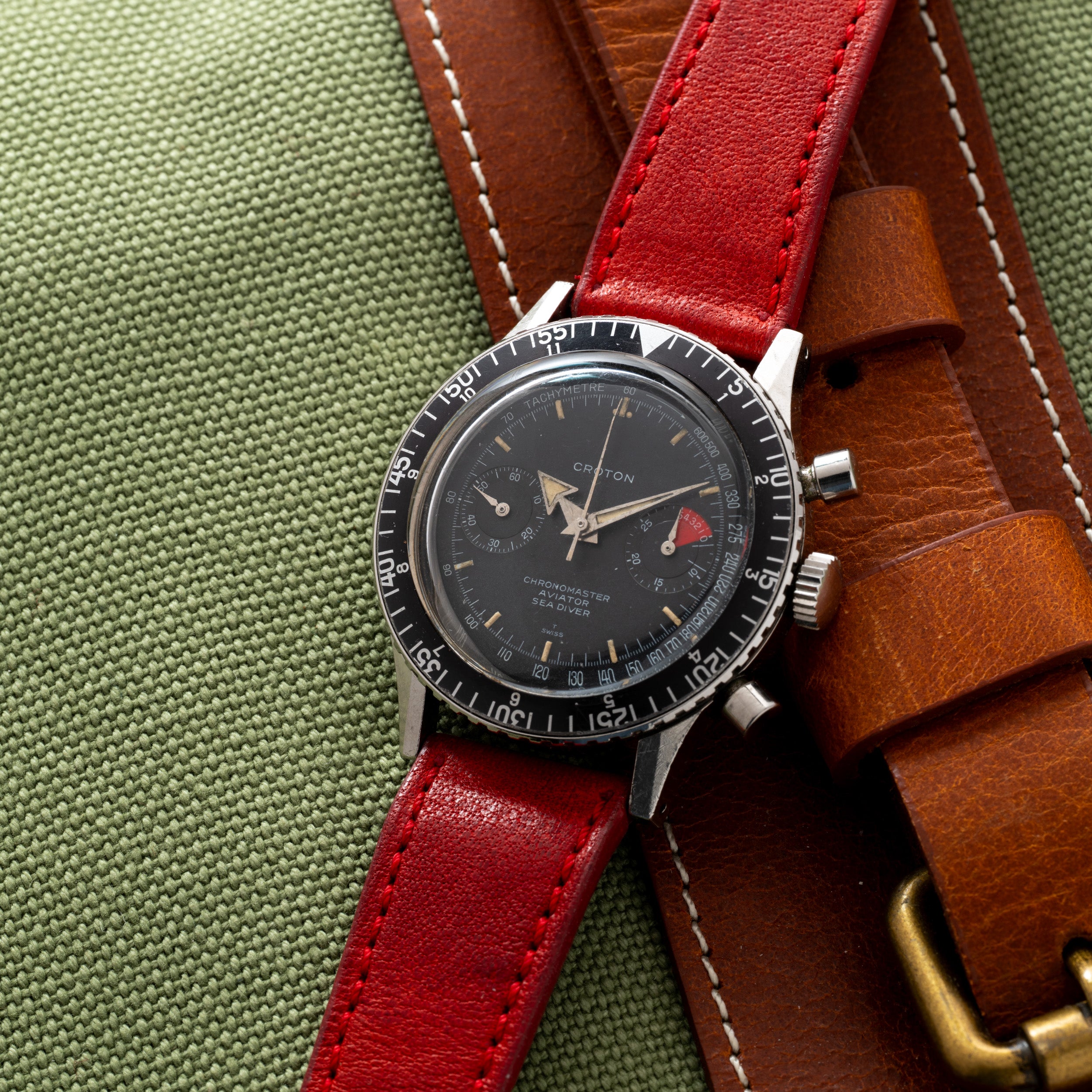 Croton Chronomaster Aviator Sea Diver – Analog:Shift