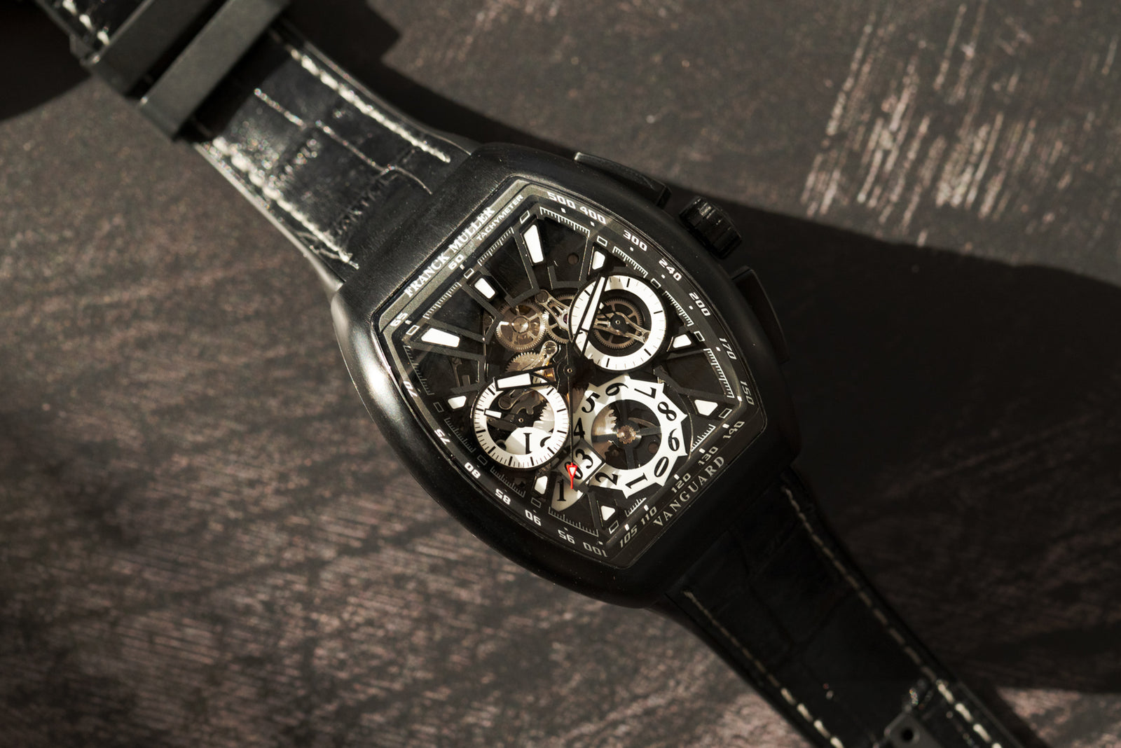 Franck Muller Vanguard Grande Date 'Skeleton' Chronograph