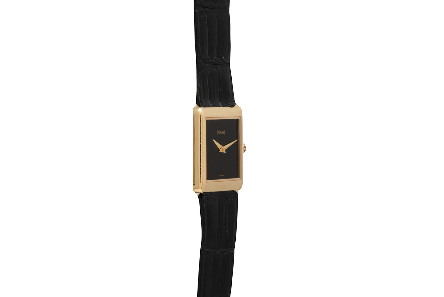 Piaget 'Onyx' Rectangular Dress Watch