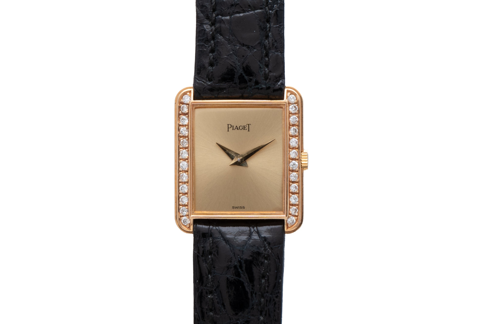 Piaget Yellow Gold Diamond-Set Dress Watch