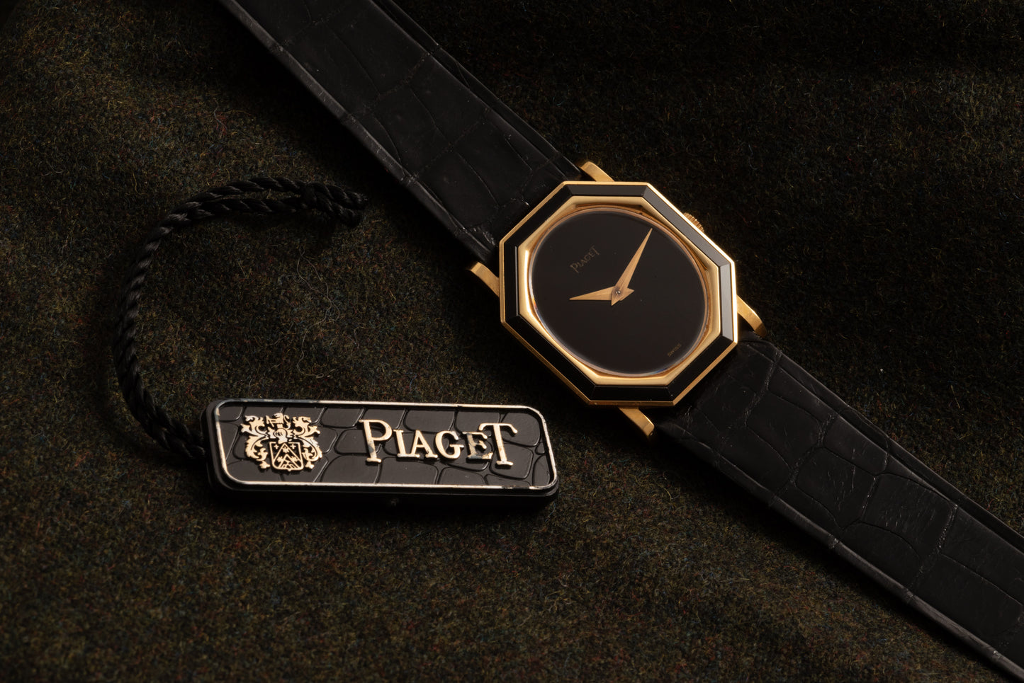 Piaget 'Onyx' Octagonal Dress Watch
