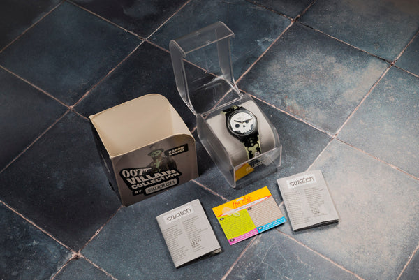 SWATCH 007 Villain Collection 'Baron Samedi' – Analog:Shift