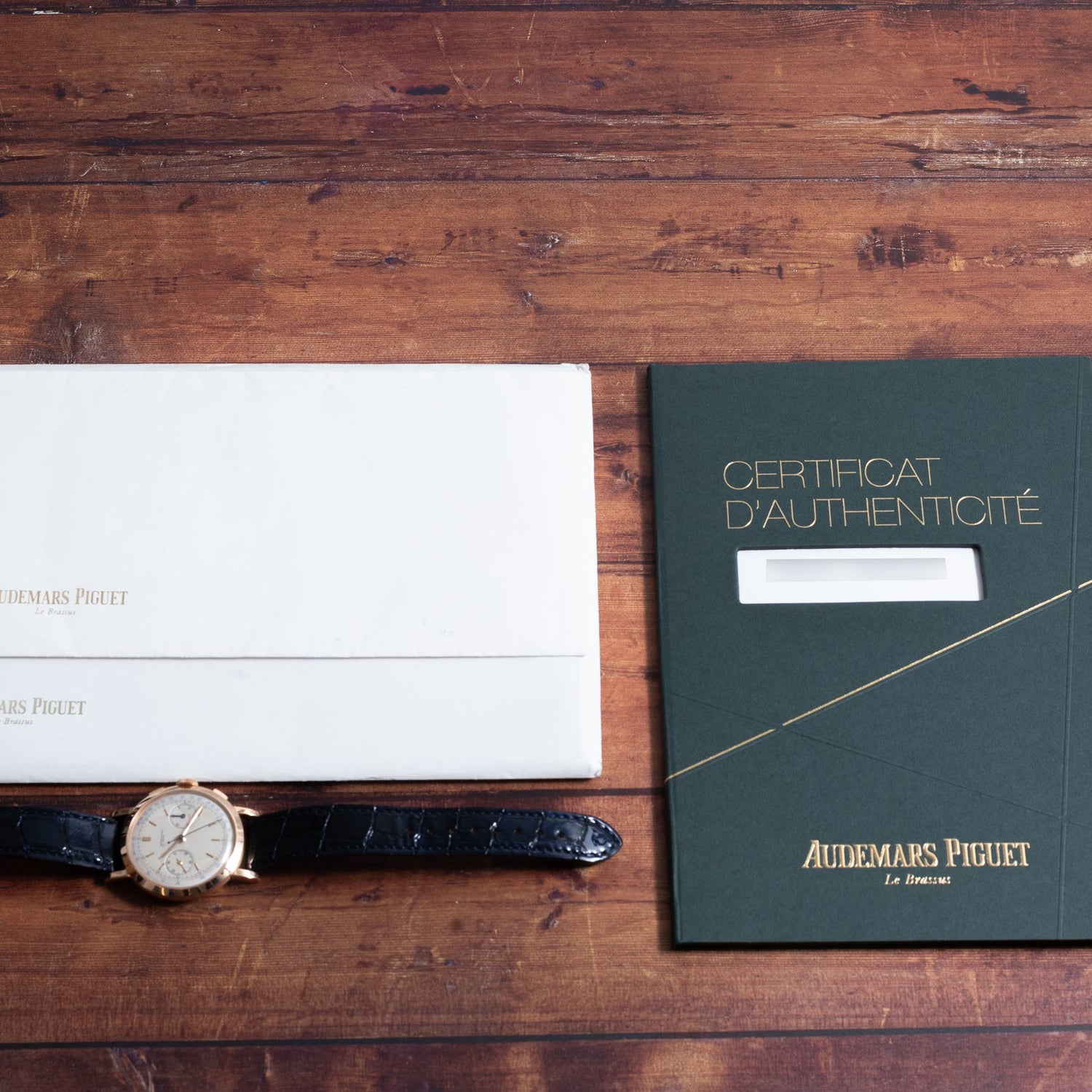 Audemars Piguet 'Jumbo' Two-Register Chronograph – Analog:Shift