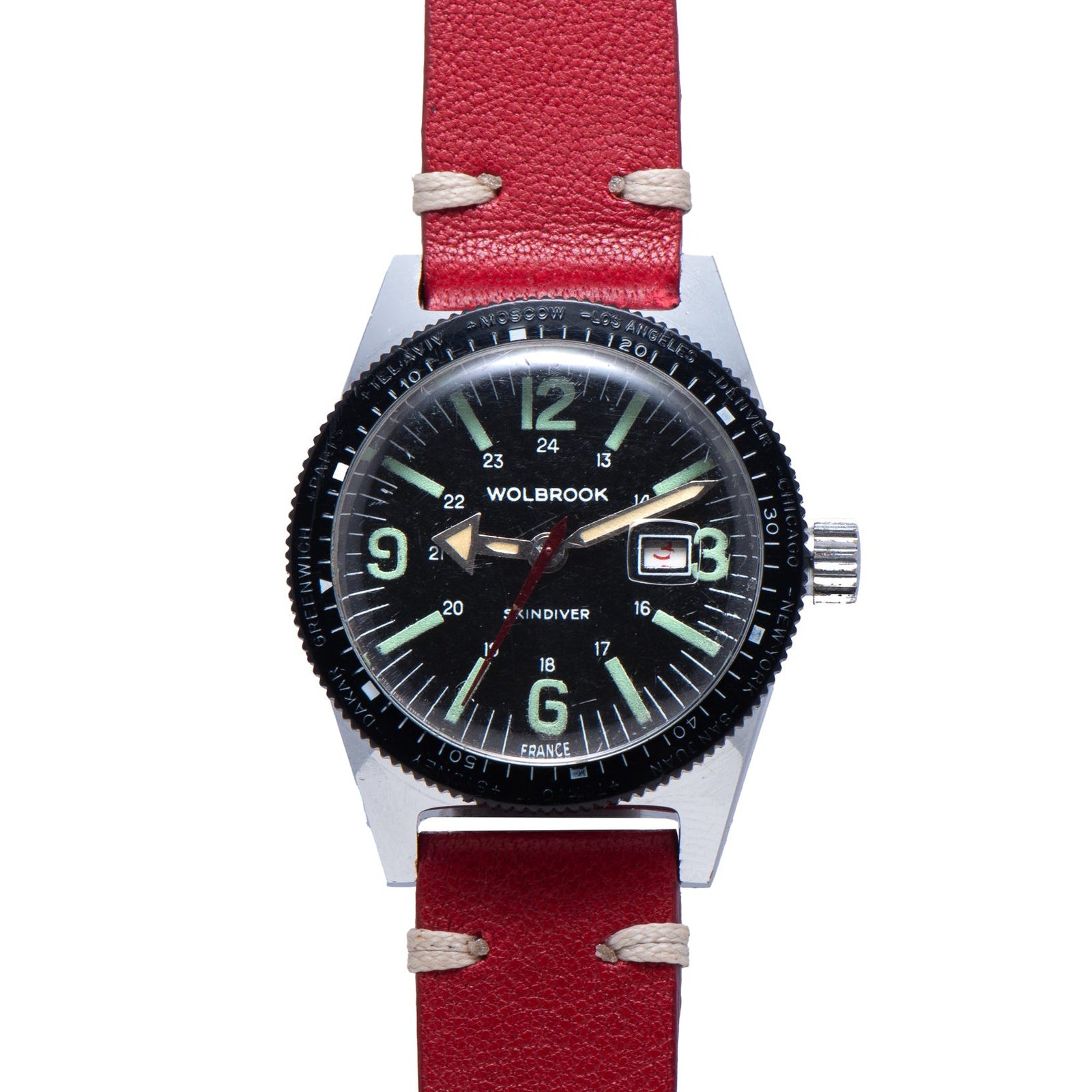 Wolbrook 'Neil Armstrong' Skindiver Worldtime