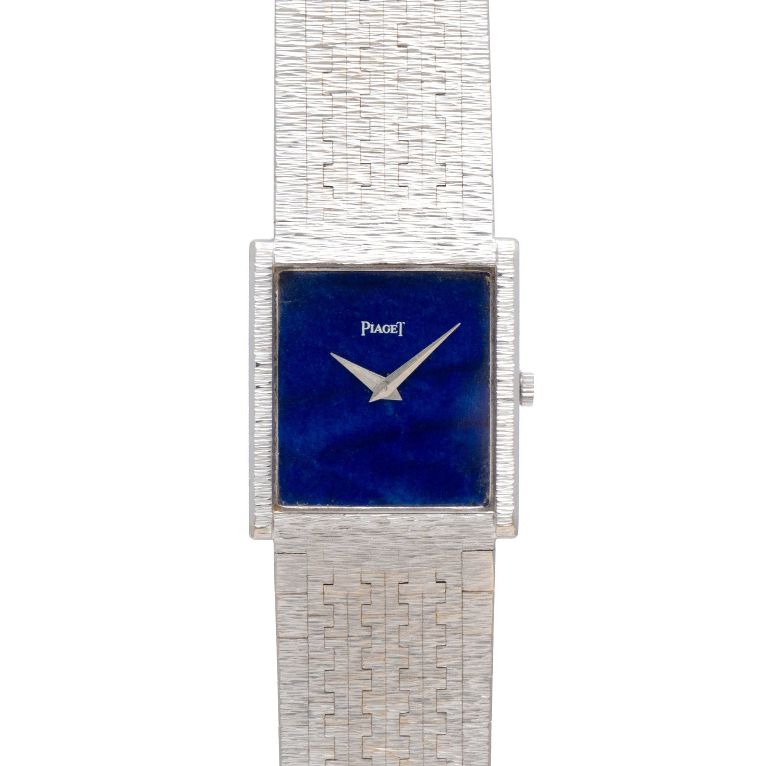 blue and white gold and white dress Piaget White Gold 'Lapis Lazuli' Dress Watch – Analog:Shift