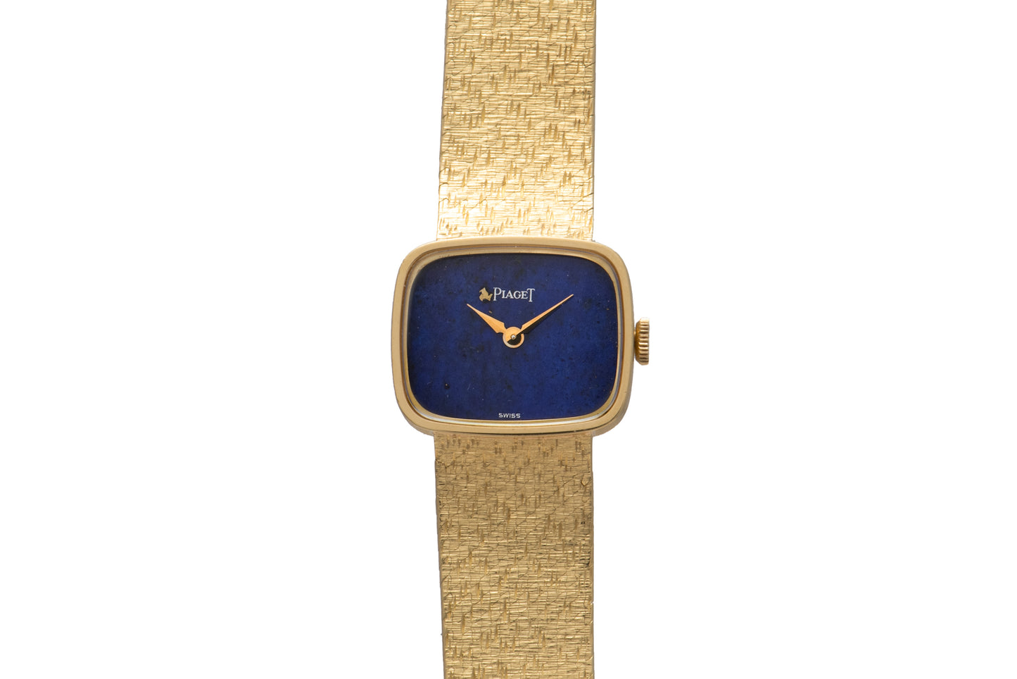 Piaget 'Lapis Lazuli' Yellow Gold Dress Watch