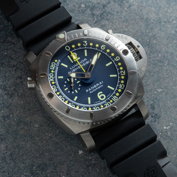 PANERAI SLICE OF TIME 掛け時計 訳あり【PANERAI】パネライ ルミノール PAM00151 QZ 置き時計【ev15