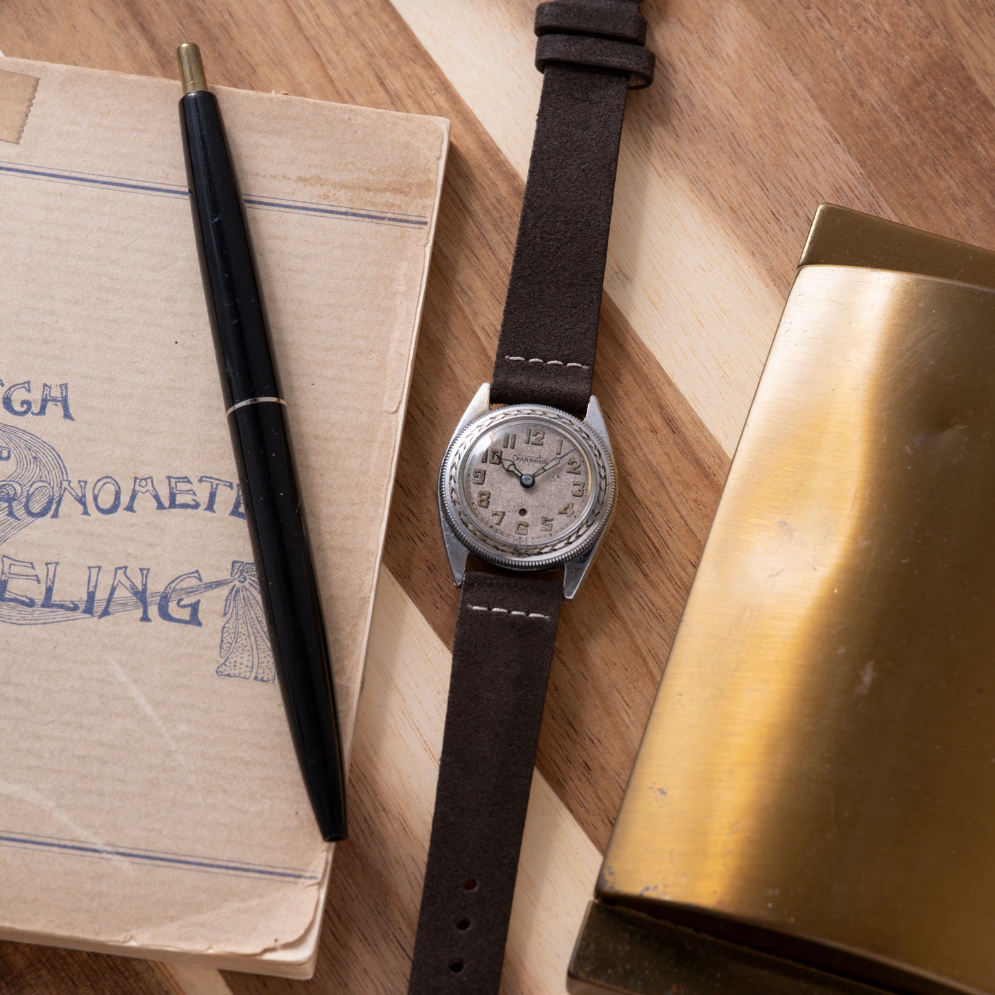 Harwood Engraved Automatic