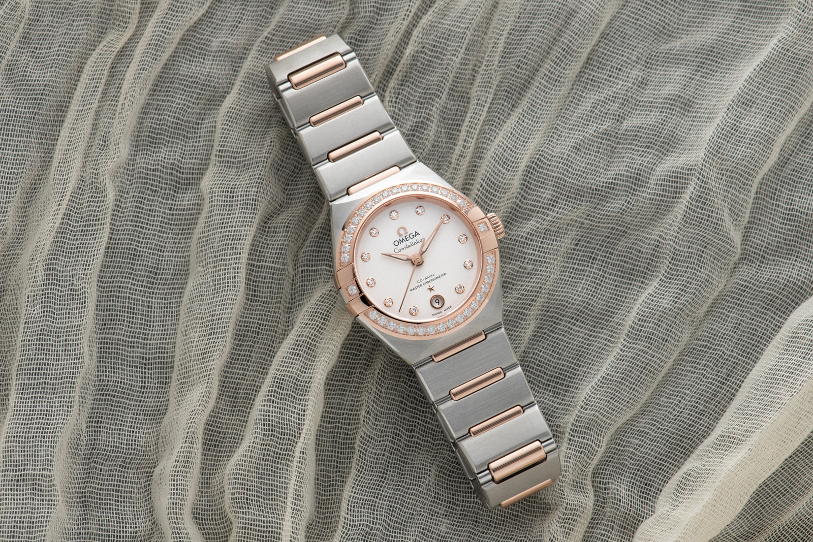 Omega Constellation Two-Tone Sedna Gold & Steel