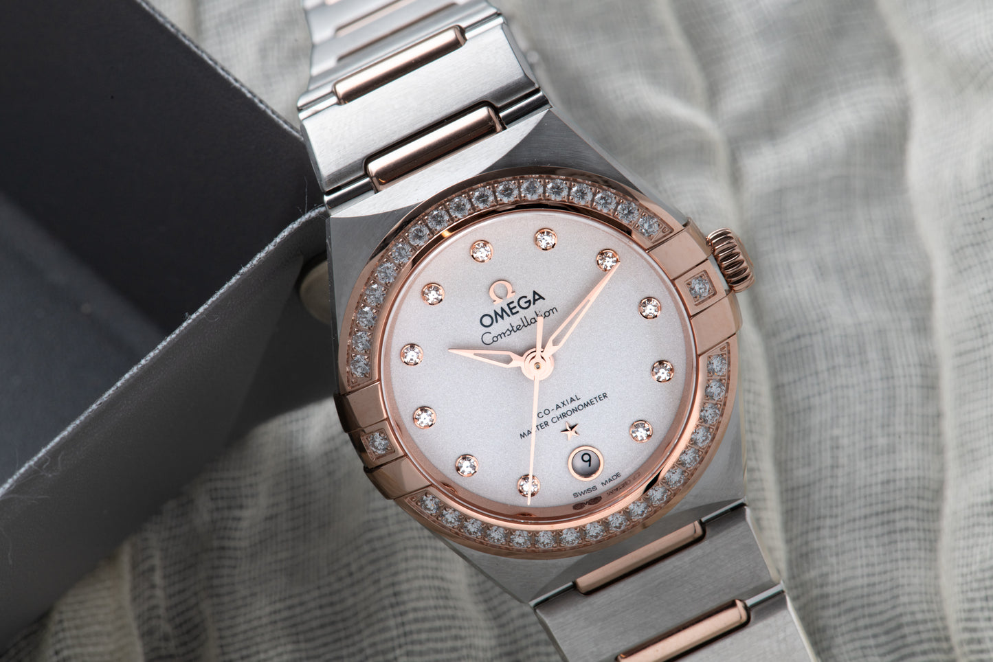 Omega Constellation Two-Tone Sedna Gold & Steel