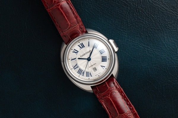 Cartier カルティエ カルティエ タンク アロンディ「エクストラ フラット」YG ギョーシェ